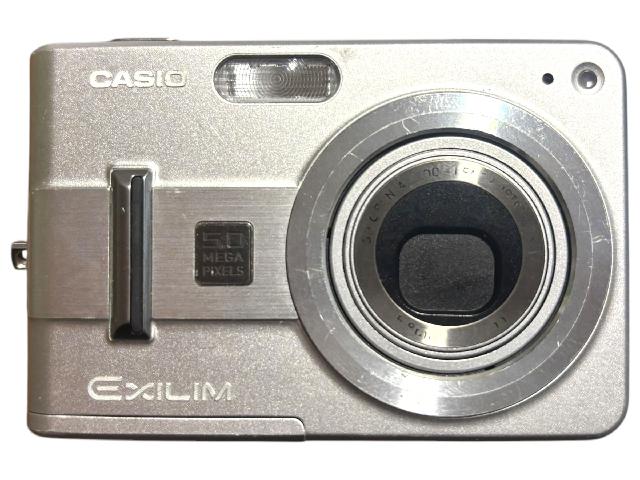 CASIO カシオ EXILIM EX-Z57 シルバー ジャンク品