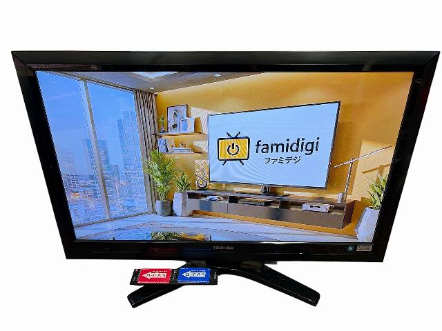 TOSHIBA 37型液晶テレビ 背面破損 