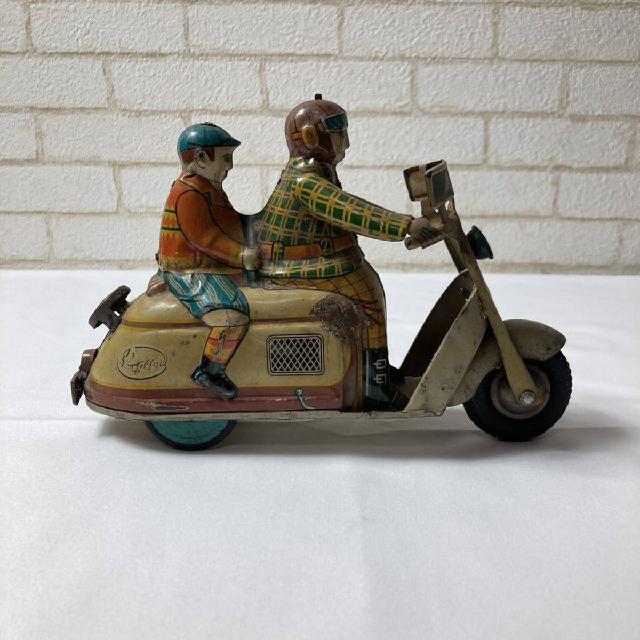 越部商店 ピジョン スクーター ブリキ フリクション 1950年代 当時物