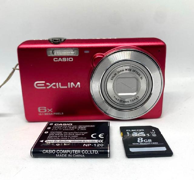 カシオ デジタルカメラ EXILIM レッド （ コンパクトカメラ