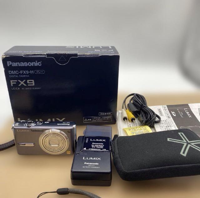 Panasonic LUMIX DMC-FX9 デジタルカメラ（箱・付属品付き
