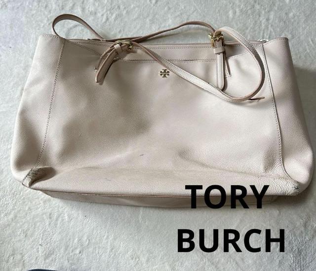 美品　Tory Burch トートバッグ レッド/ベージュ　オールレザー 楽天市場】TORY BURCH【トリーバーチ】トートバッグ レザー