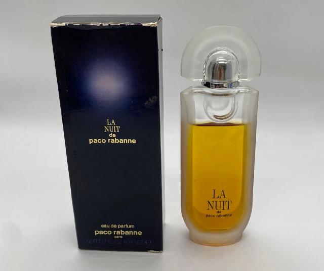 【新品未使用】LA NUIT de Paco Rabanne レア香水 Paco Rabanne LA NUIT EDP 50ml （ 香水（レディース））の買取価格