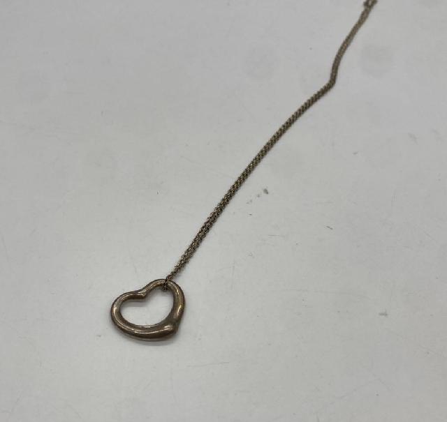 TIFFANY & Co. オープンハート ネックレス シルバー925 （ ネックレス 
