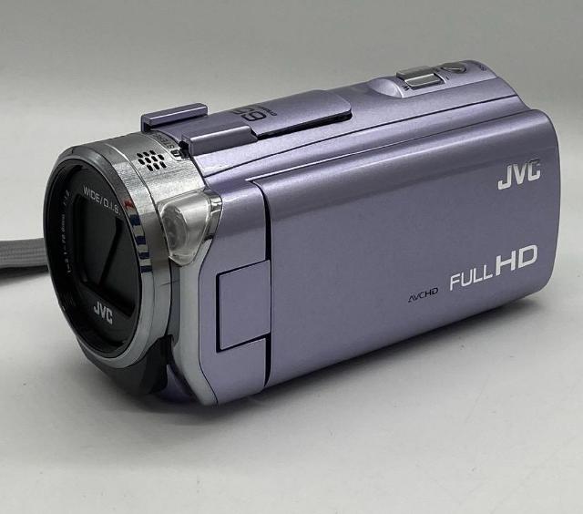 JVC Everio フルハイビジョン ビデオカメラ パープル