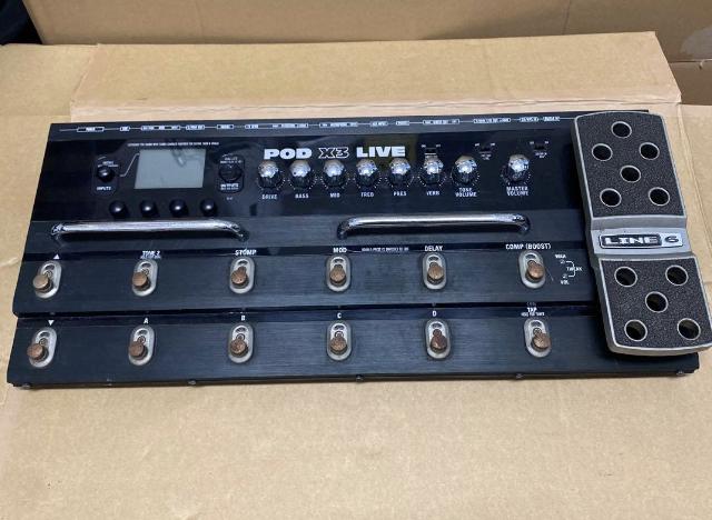 Line 6 POD X3 LIVE ギターマルチエフェクター （ その他AV機器）の