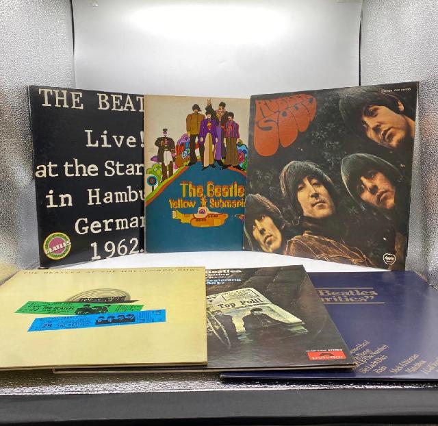 The Beatles 国内盤LPレコード 6枚セット	