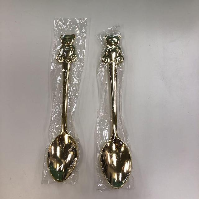 ティファニー　グラス2点とティースプーン　セット　TIFFANY