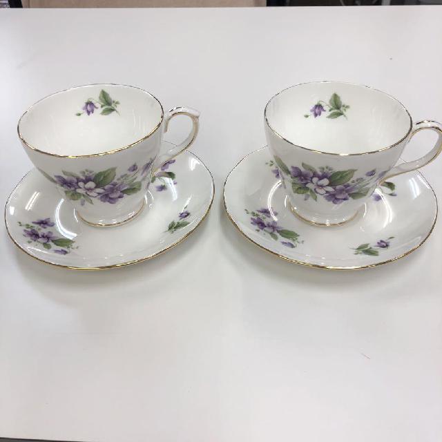 アンティーク風　カップ＆ソーサーセット