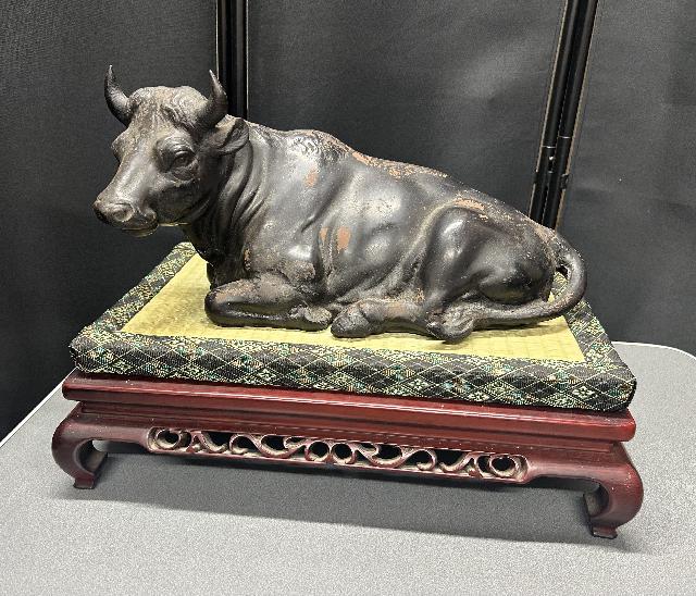 牛の置物　新潟市出張買取　買いクル新潟店