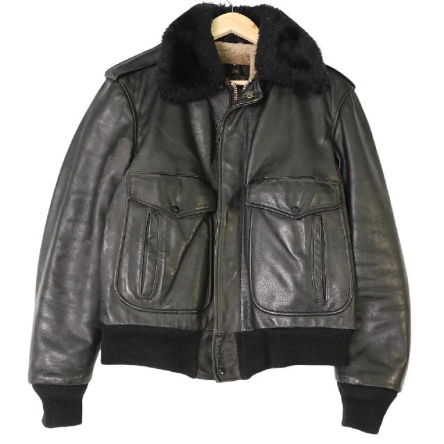 GOLDEN FLEECE 70's G-1 レザー フライトジャケット