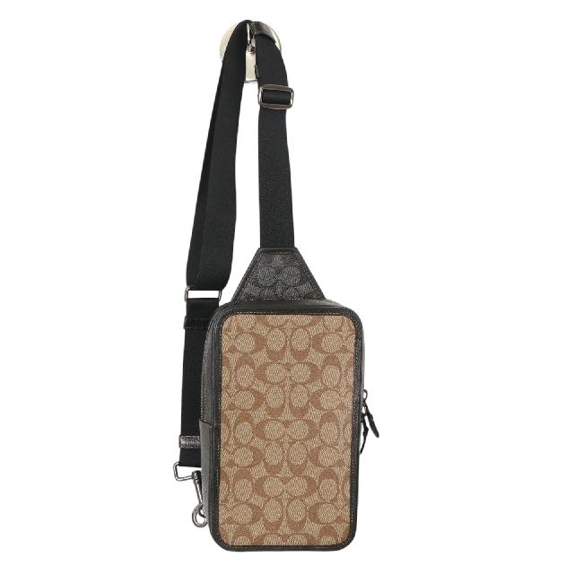COACH C9865 サリバン ブロックド シグネチャー スリングパック