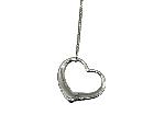 ティファニー Tiffany&Co. オープンハート ネックレスの詳細ページを開く