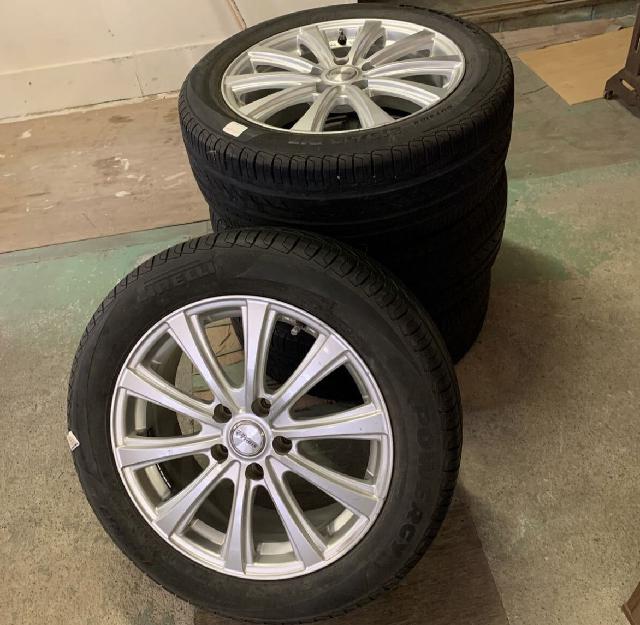 SIBILLA R2 215/55 R17 94w ホイール4本 中古品 （ タイヤ・ホイール 