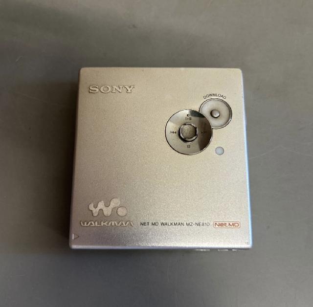 SONY☆Net MD WALKMAN MZ-NE810（ジャンク品故障品です） ジャンク品 SONY ソニー MD WALKMAN MZ-NE810 ※汚れ等あります