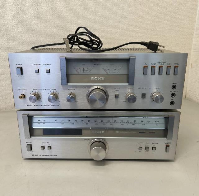 SONY ソニー TA-515 ST-515 チューナー アンプ 中古 現状品 2点