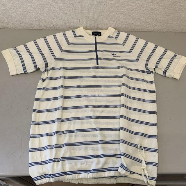 パーリーゲイツ　メンズポロシャツ　サイズ5 パーリーゲイツ ポロシャツ ボーダー サイズ5 （ 洋服（メンズ