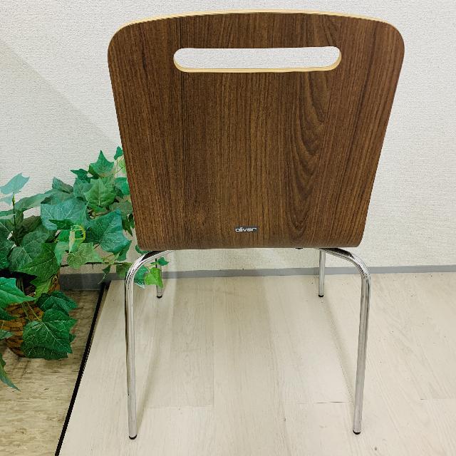 SCS451ABRVWS oliver チェア ブラウン