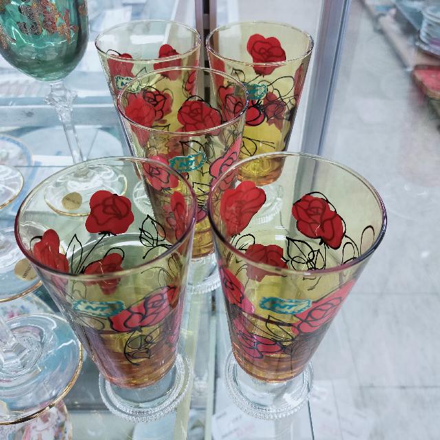 レトログラス 5客セット