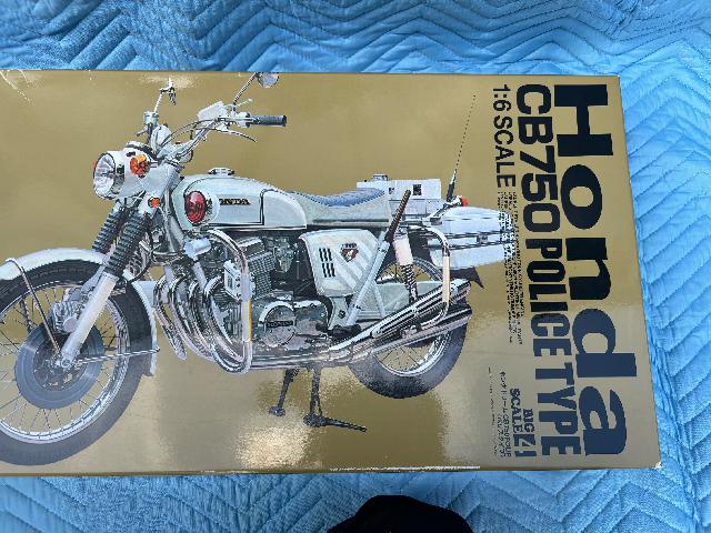 タミヤ 1/6 ホンダ CB750 ポリス