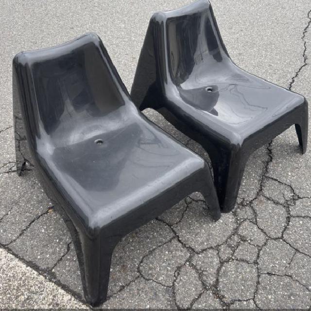 IKEA チェア　ブラック