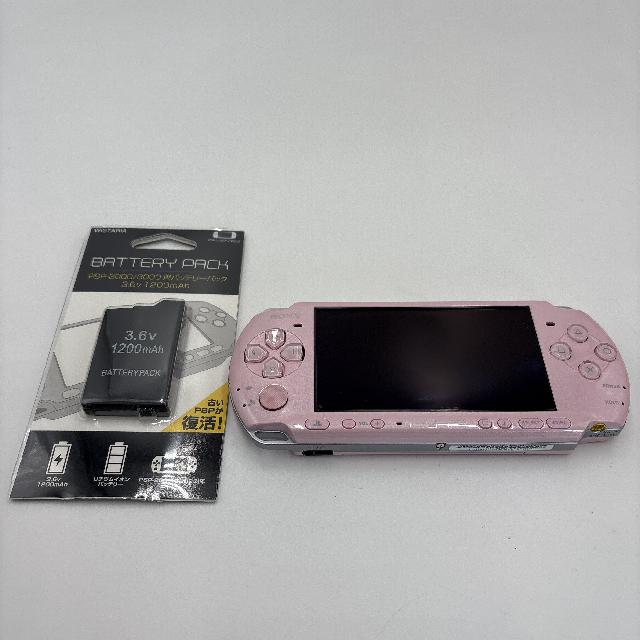SONY プレイステーション ポータブル PSP 3000 ピンク　psp-3000　ブロッサムピン