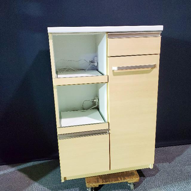 ニトリ キッチンカウンター シェルフ カップボード レンジ台