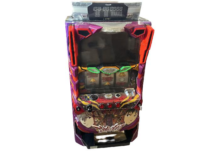 パチスロ実機　エヴァンゲリオン　コイン不要機
