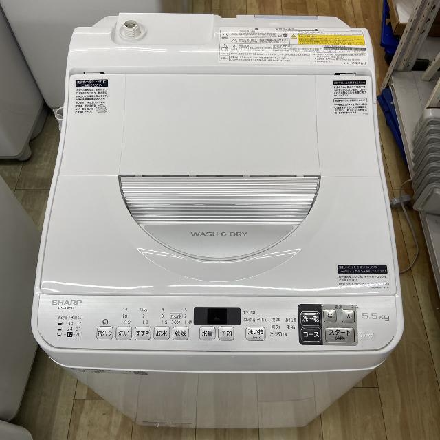 SHARP】 洗濯乾燥機 ES-TXD-S 年製 5.5/3.5㎏ （ 洗濯機・ドラム洗濯