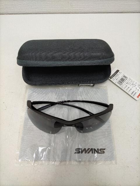 SWANS スポーツサングラス SAMV-0051 PBK 偏光レンズ UVカット 紫外線対策 ラン