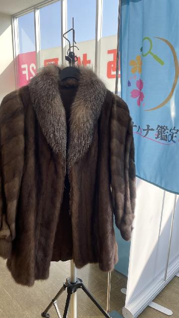 サガミンク 毛皮 コート