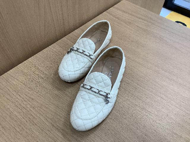 キルティング　ローファー