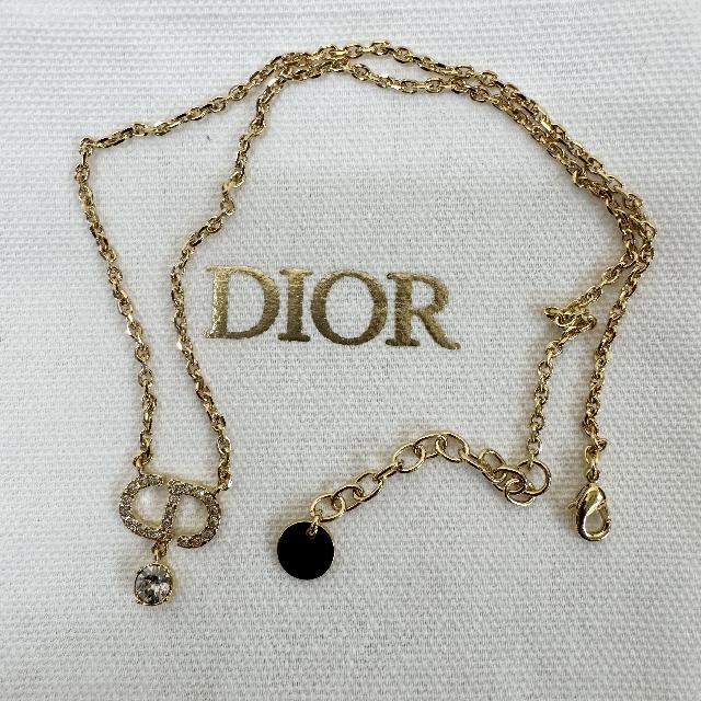 Dior ネックレス Petit CD メタル&クリスタル