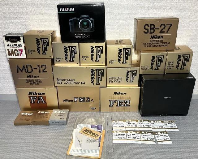Nikon空箱まとめ