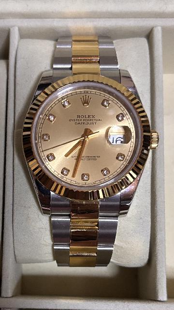ROLEX デイトジャスト 41  126333