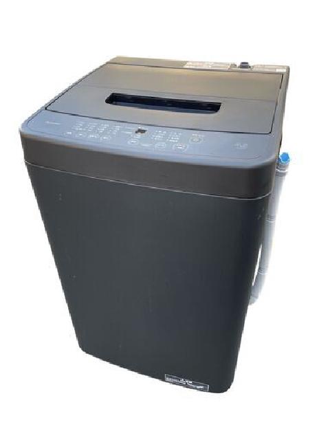 【美品】大阪送料無料★3か月保障付★2024年★TNI-45A1-B★S-672 美品】アイリスオーヤマ TNI-45A1-B 2024年製 ブラック 洗濯機