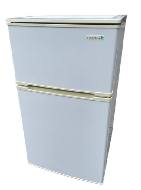 YAMADA 冷蔵庫 YRZ-C09B1 90L 近県配送無料 ハーブリラックス 冷蔵庫 YAMADA YRZ-C09B1 90L （ 冷蔵庫