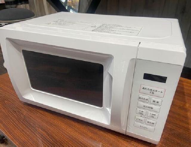 新品未使用　YAMAZEN 山善　電子レンジ OB-R17TA（W）ヘルツフリー ORIGINAL BASIC 最適あたため シンプル簡単操作 電子レンジ