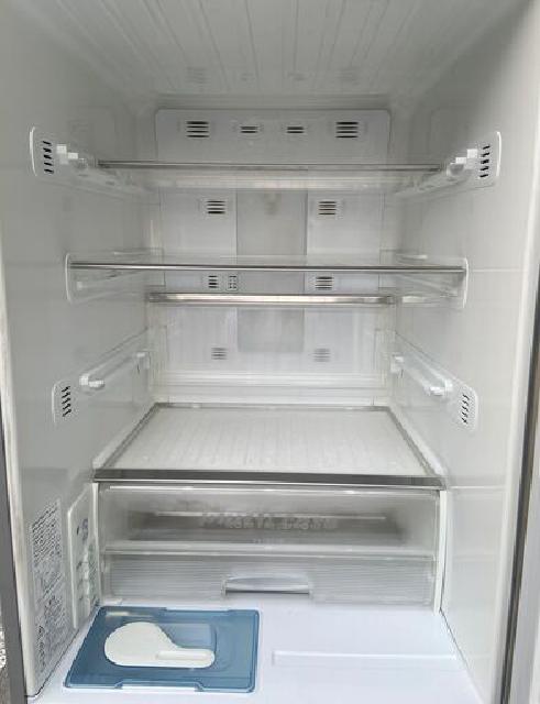 e585*　GM　CL38NF-T2 DZ99引き取り　代金済 三菱 ノンフロン冷凍冷蔵庫 MR-CL38NF-T2 （ 冷蔵庫・冷凍庫）の