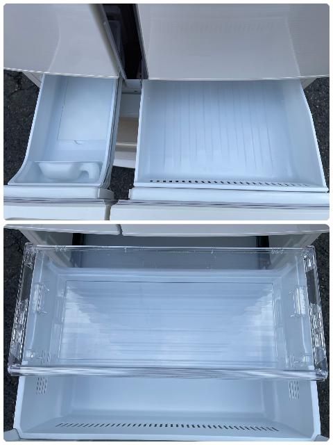 Panasonic 冷蔵庫 NR-FVF461-W 455L 中古品フレンチドア Panasonic 冷蔵庫 NR-FVF461-W 455L 中古品フレンチドア