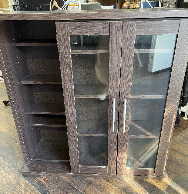 ガラス扉 キャビネット