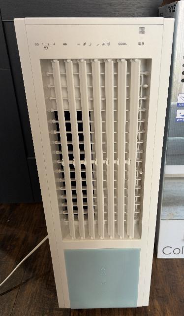 テクノス スリム冷風扇 TCW-020 リモコン付き F