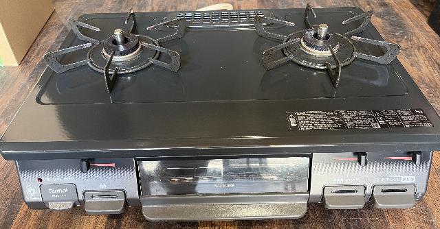リンナイ 都市ガス用 ガスコンロ RTE670BKR （ その他家電）の買取価格 