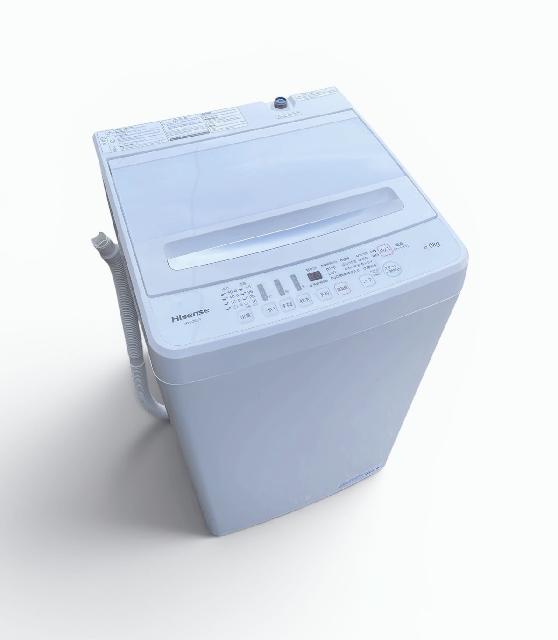 ★Hisense 6kg 洗濯機【HW-G60A】FYIT ハイセンス 2021年製 洗濯機 6kg HW-G60A （ 洗濯機・ドラム洗濯機）の