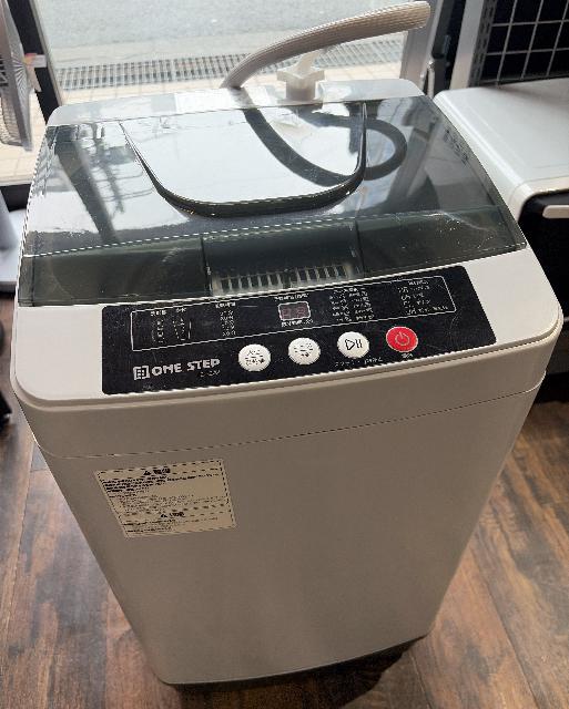 ONE STEP 洗濯機 縦型 3kg 一人暮らし 小型 3.2kg （ 洗濯機・ドラム 