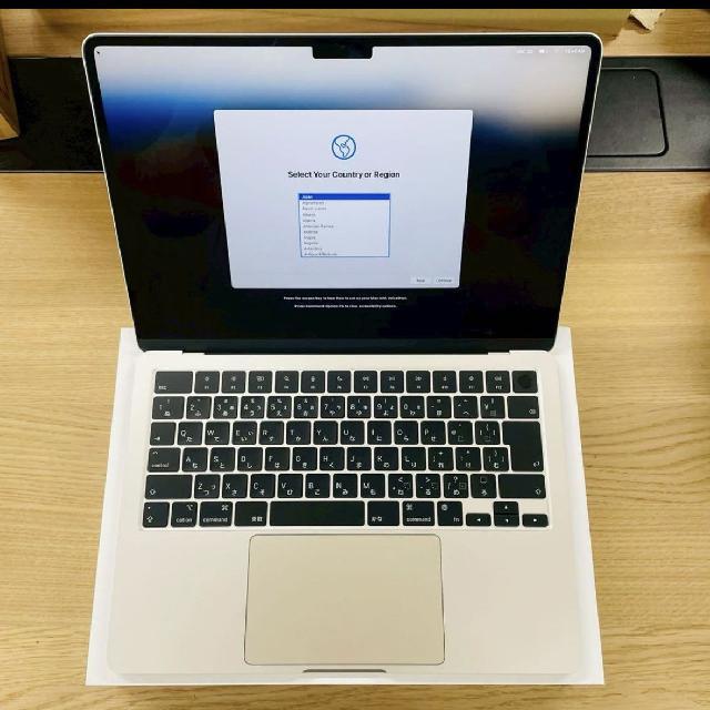 MacBook Air 13インチ 2024 M3 8GB 256GB