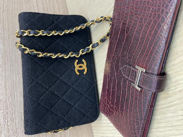 CHANEL シャネル コットンジャージー マトラッセ Hermès エルメス ベアン リザード#買