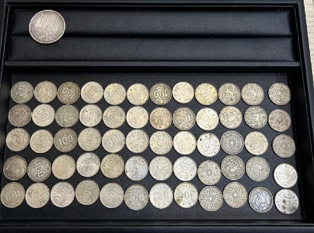 100円銀貨 鳳凰 稲 オリンピック 銀#買取 #レジーナ #買取専門店 #ブランド #エルメス#シ