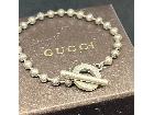 GUCCI グッチ SV925 シルバー ボールチェーン ブレスレットの詳細ページを開く