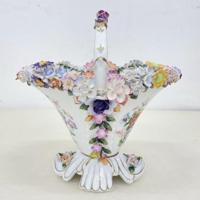 マイセン葡萄花柄バスケット マイセン葡萄花柄バスケット - メルカリ